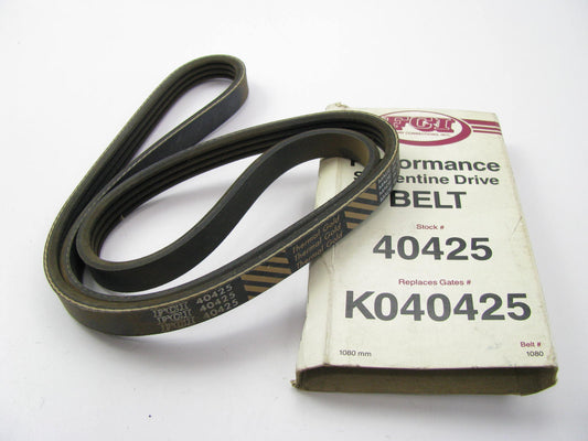 FCI 40425 Serpentine Belt - 0.56'' X 43.00'' - 4 Ribs