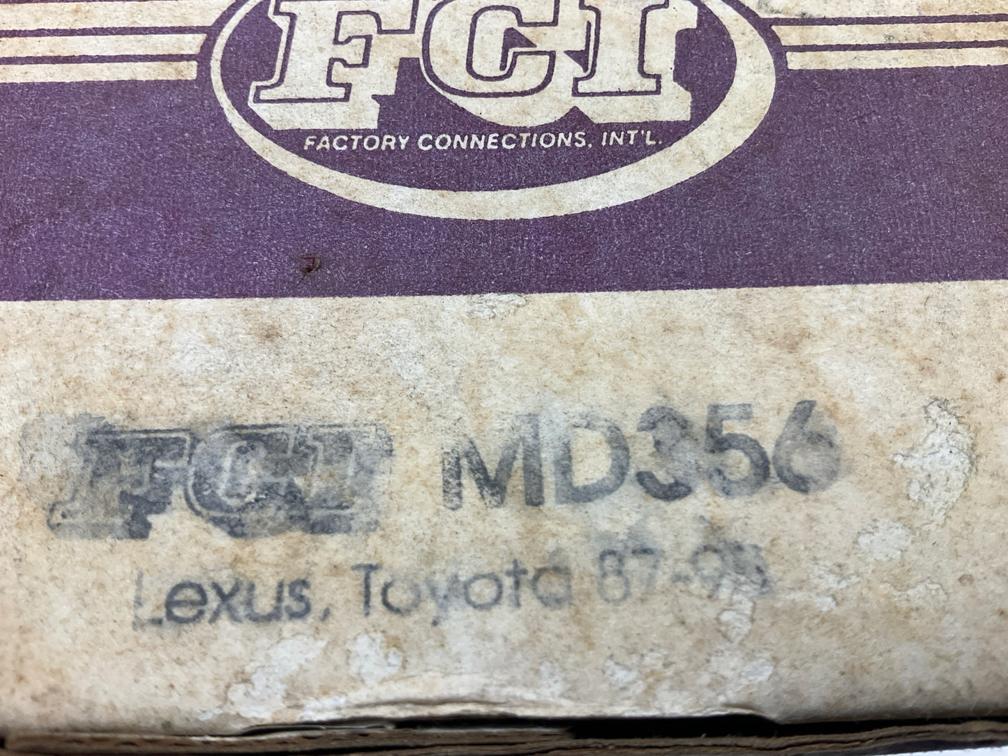 FCI MD356 Front Semi-Metallic Brake Pads
