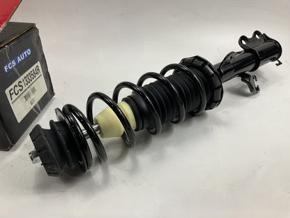 FCS 1333584R Front Right Strut With Coil Spring For 2012-2019 Nissan Versa