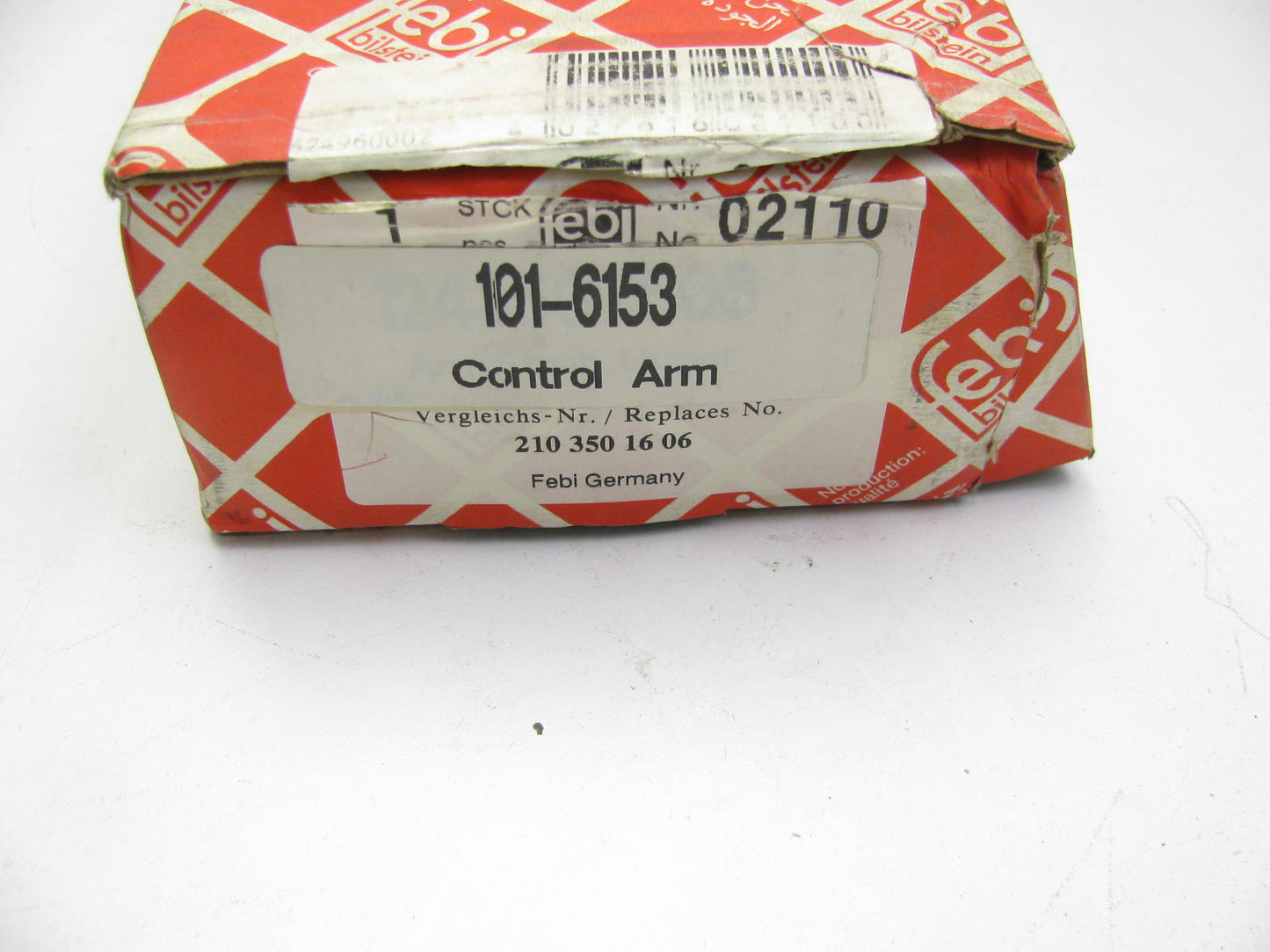 Febi 101-6153 Front Suspension Control Arm, Rear Lateral Link