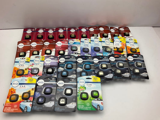 33 Febreze Car Vent Clips Air Freshener Lot