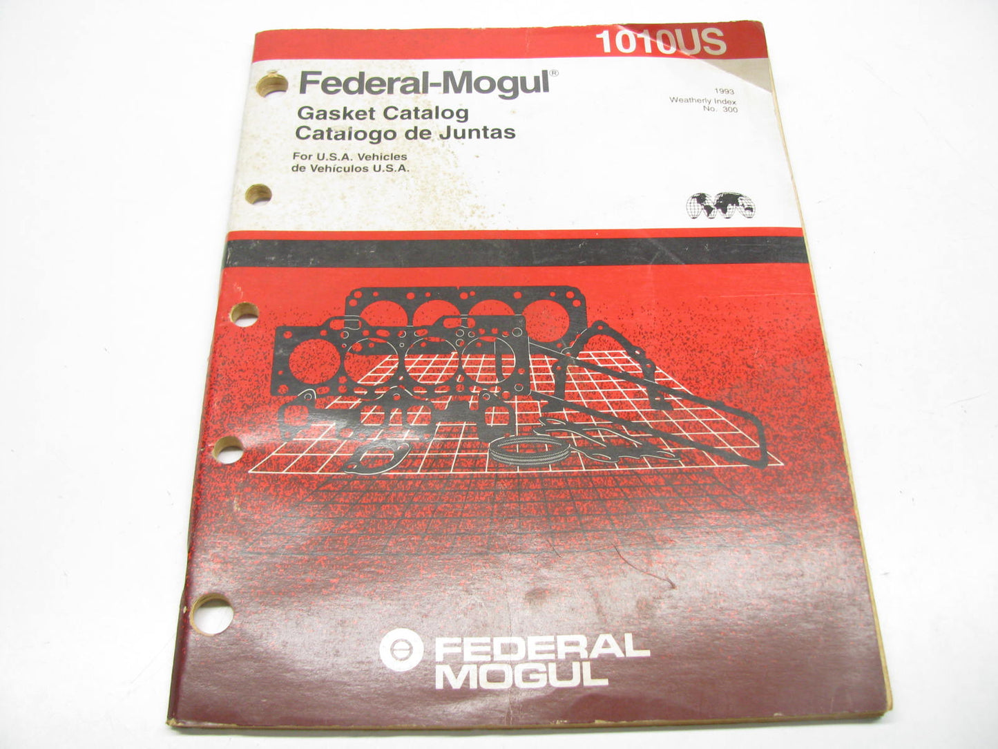 Federal Mogul 1010US Gasket Catalog For USA Vehicles Weatherly #300 1993