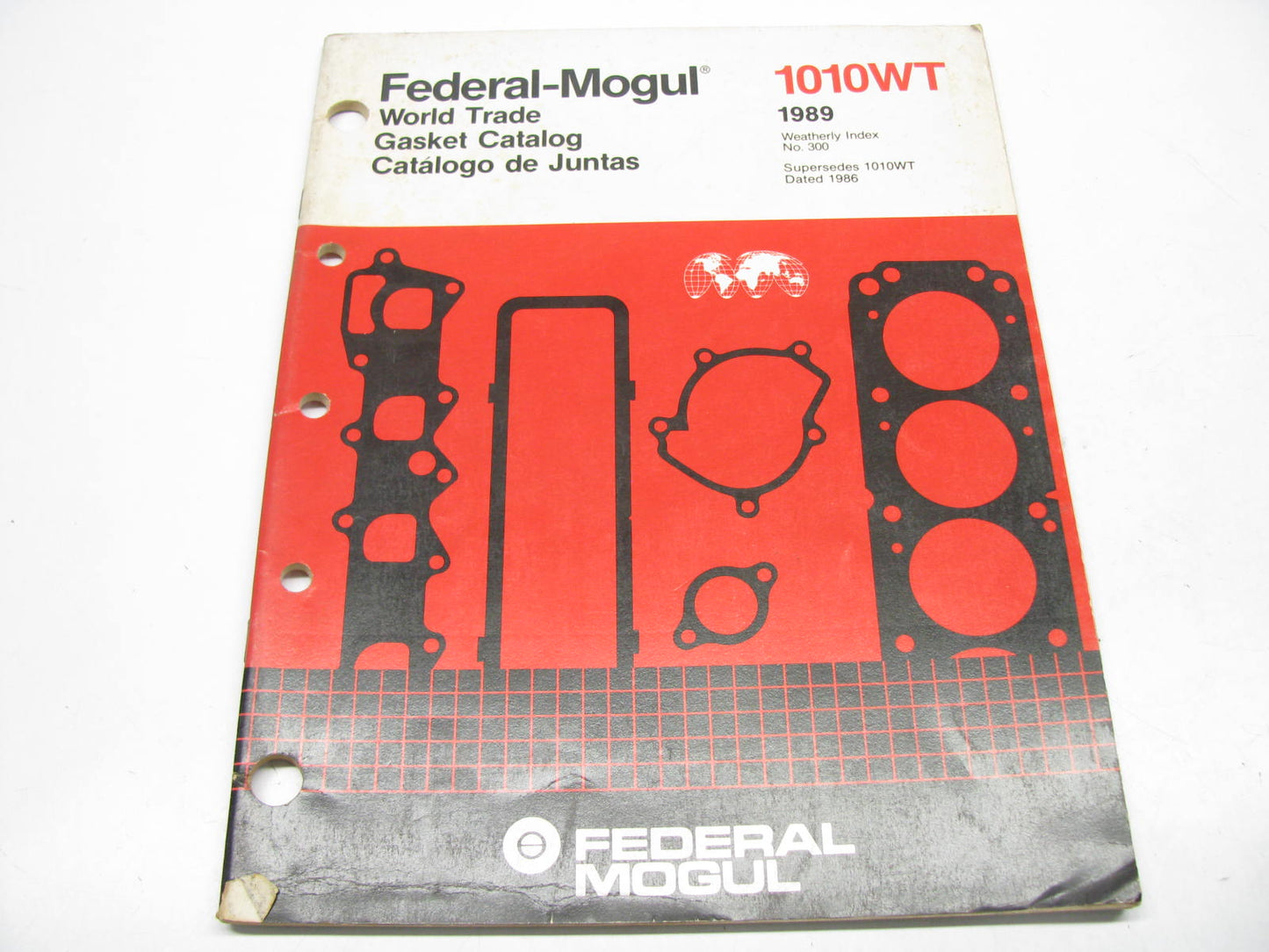 Federal Mogul 1010WT World Trade Gasket Catalog, Interchange Weatherly #300 1989