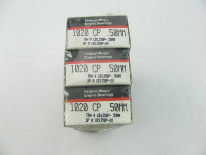 (6) Federal Mogul 1020CP50MM Connecting Rod Bearings .50mm 1985-2005 GM 4.3L