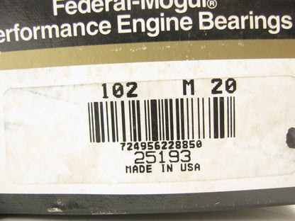 Federal Mogul 102M-20 Engine Main Bearings .020'' for Chevrolet SBC 302 305 350