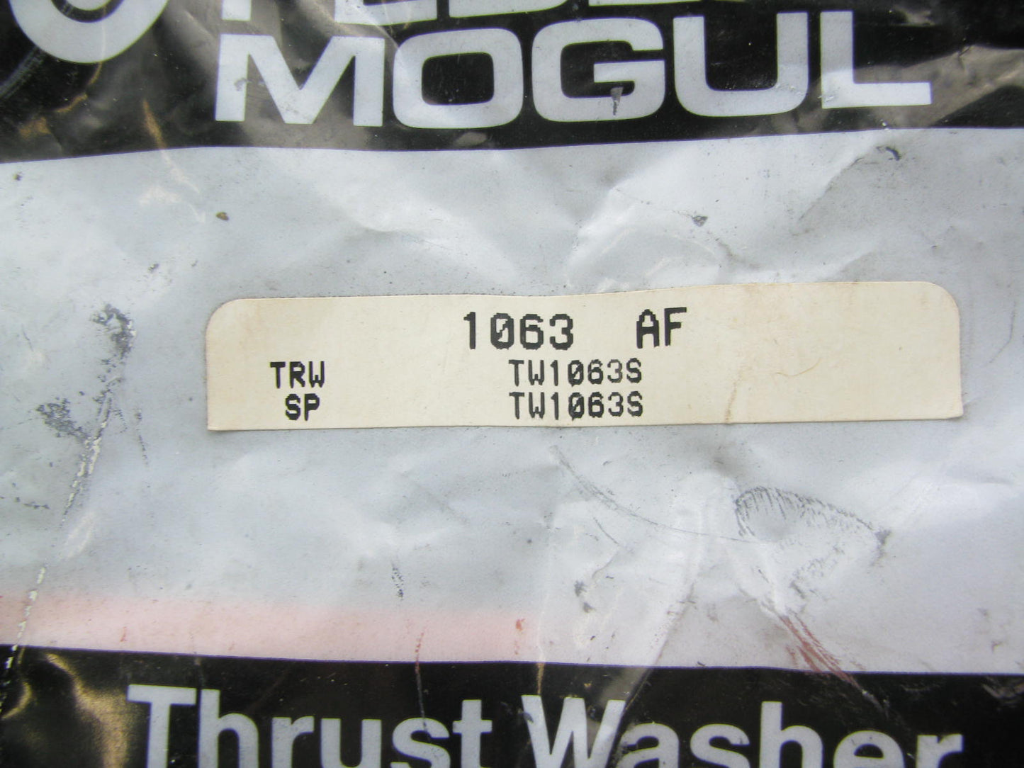 Federal Mogul 1063AF Crankshaft Thrust Washer Set 1985-1994 GM Suzuki 1.0L 1.3L