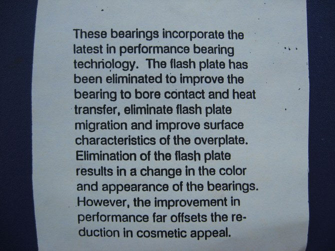 Federal Mogul 112M1 Main Bearings .001'' 1966-2000 Chevrolet 396 402 427 454