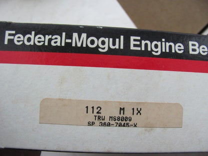 Federal 112M1X Main Bearings .001'' Oversize 1966-2000 Chevrolet 396 402 427 454