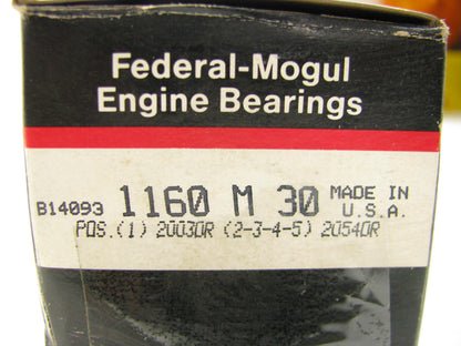 Federal 1160M-30 Camshaft Bearings .030'' - Ford Y-Block 239 256 272 292 312-V8