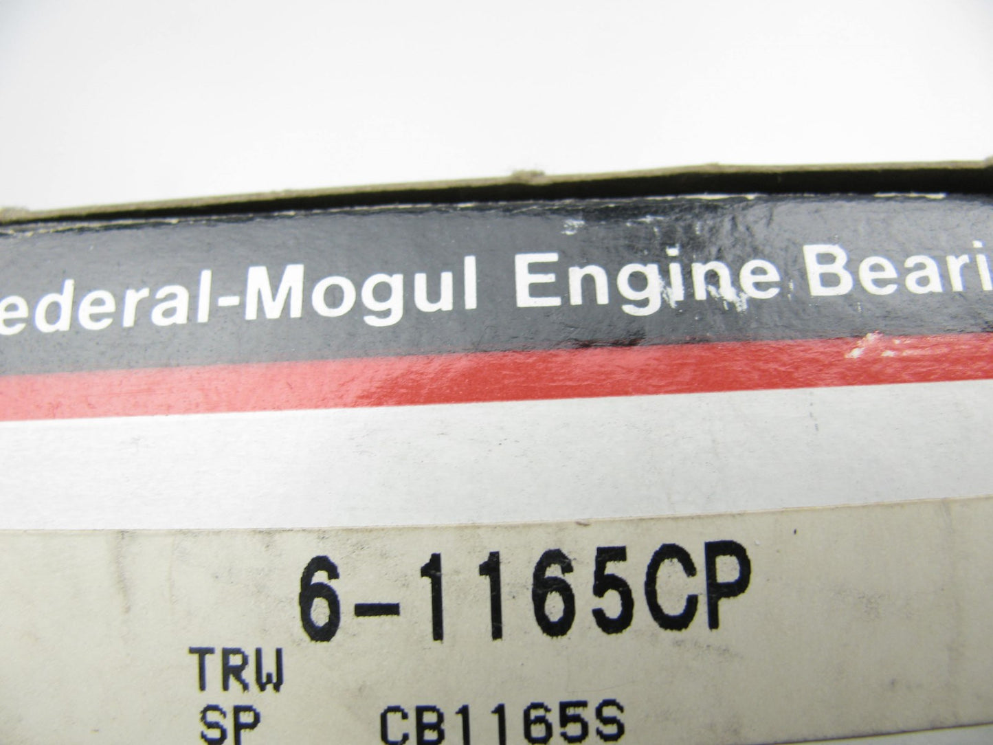 (6) Federal Mogul 1165CP Connecting Rod Bearings STD 1984-1992 Toyota 2.8L 3.0L