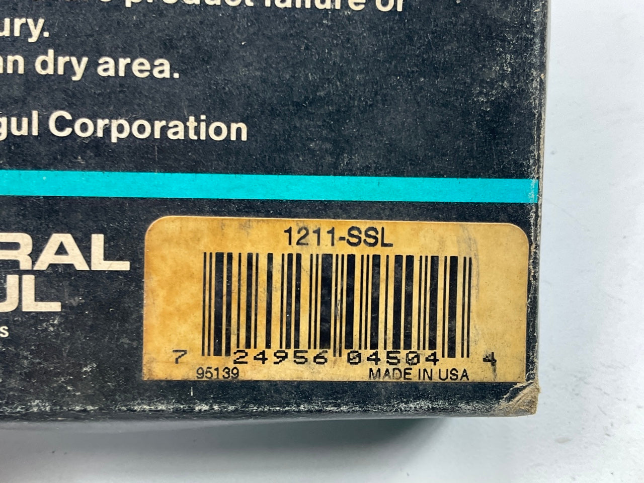 Federal Mogul 1211-SSL Deep Groove Bearing - 55x100x21mm