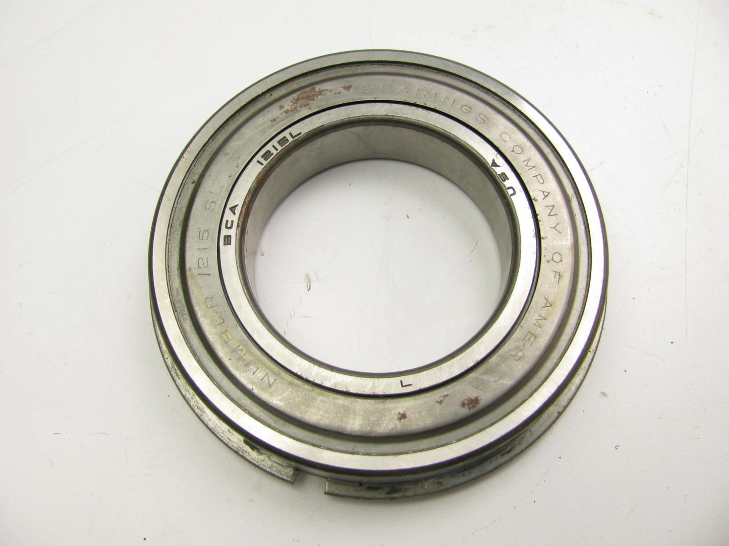 Federal Mogul 1215-SL Single Row Ball Bearing - 5.1181 OD X 4.5583 ID X 0.9843''W