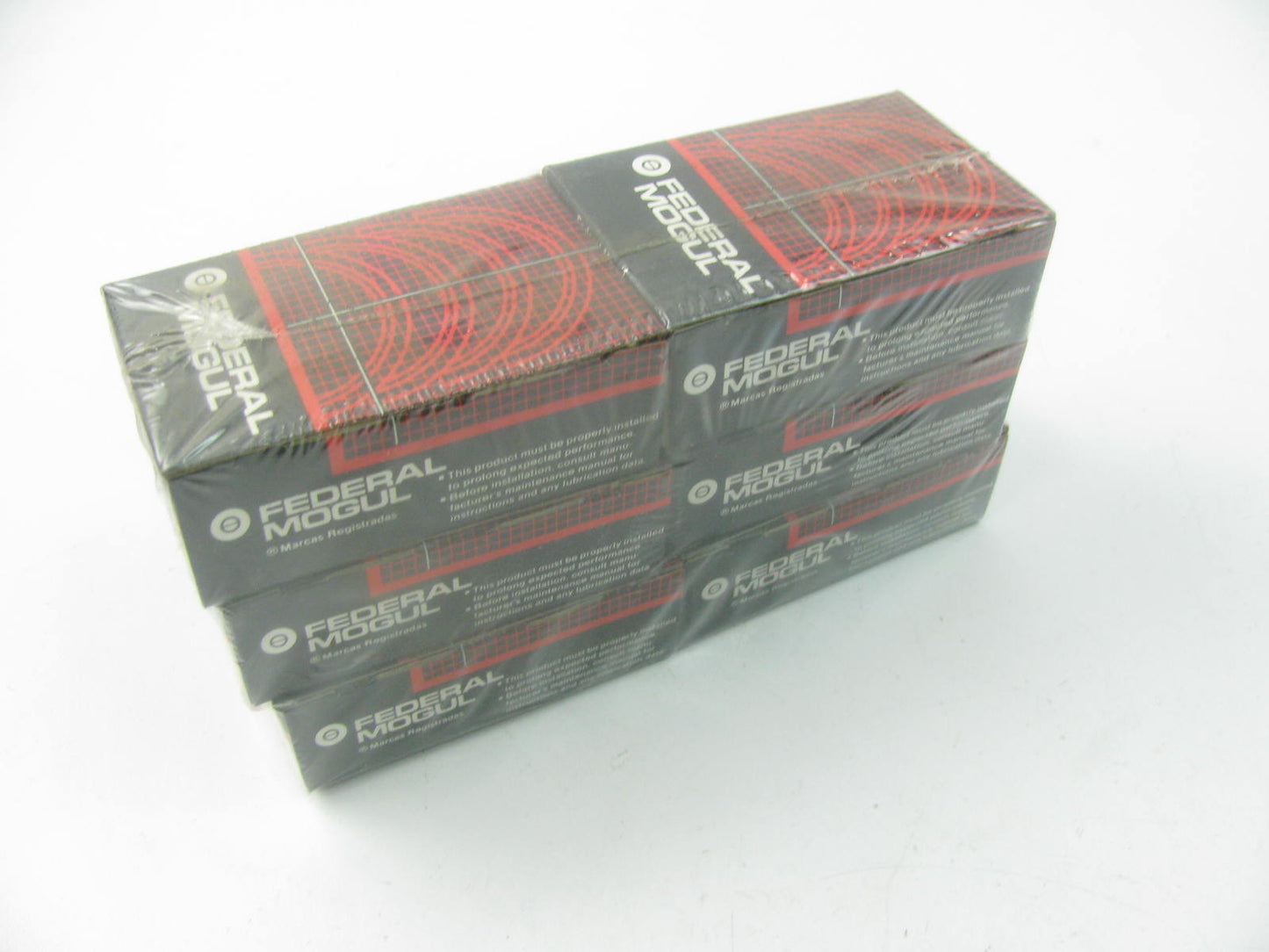 (6) Federal Mogul 1220CP Connecting Rod Bearings - Standard 1986-1993 Ford 3.0L