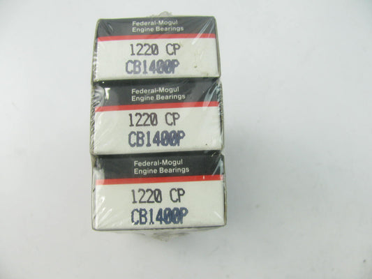 (6) Federal Mogul 1220CP Connecting Rod Bearings - Standard 1986-1993 Ford 3.0L