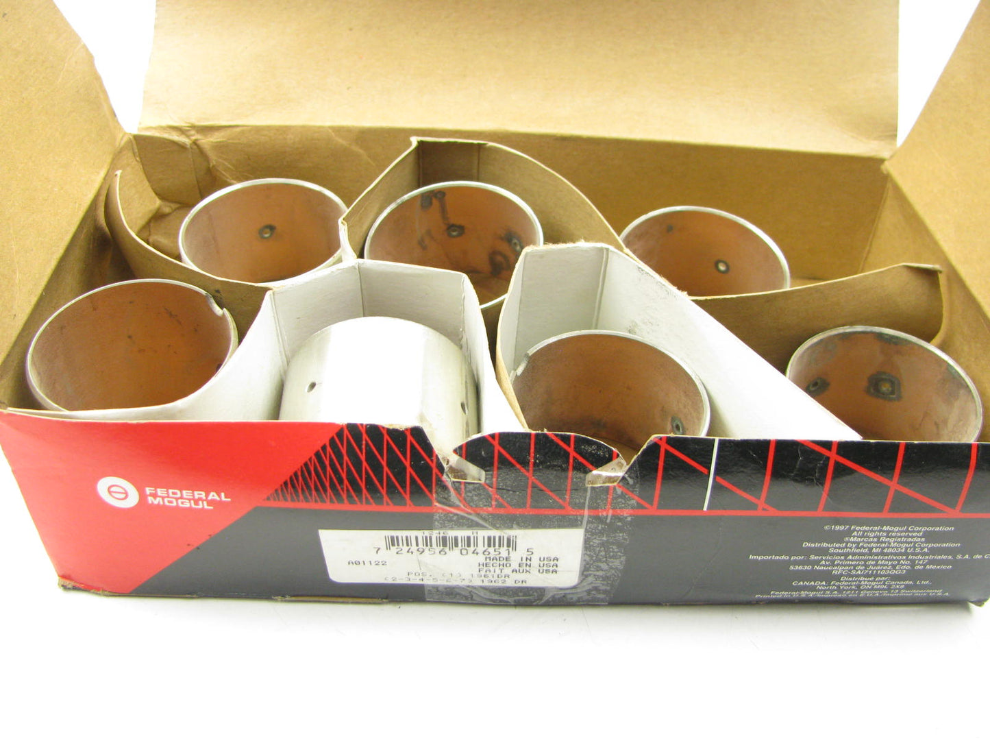 Federal Mogul 1246M Engine Cam Bearings - Standard for Cummins 672 743 855 927
