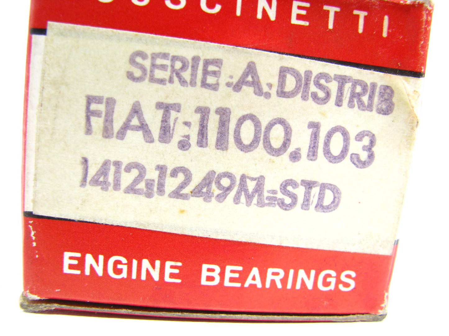 Federal Mogul 1249M Cam Bearings - STD - Fiat 1.1L 1.2L W/ 75'' Stroke