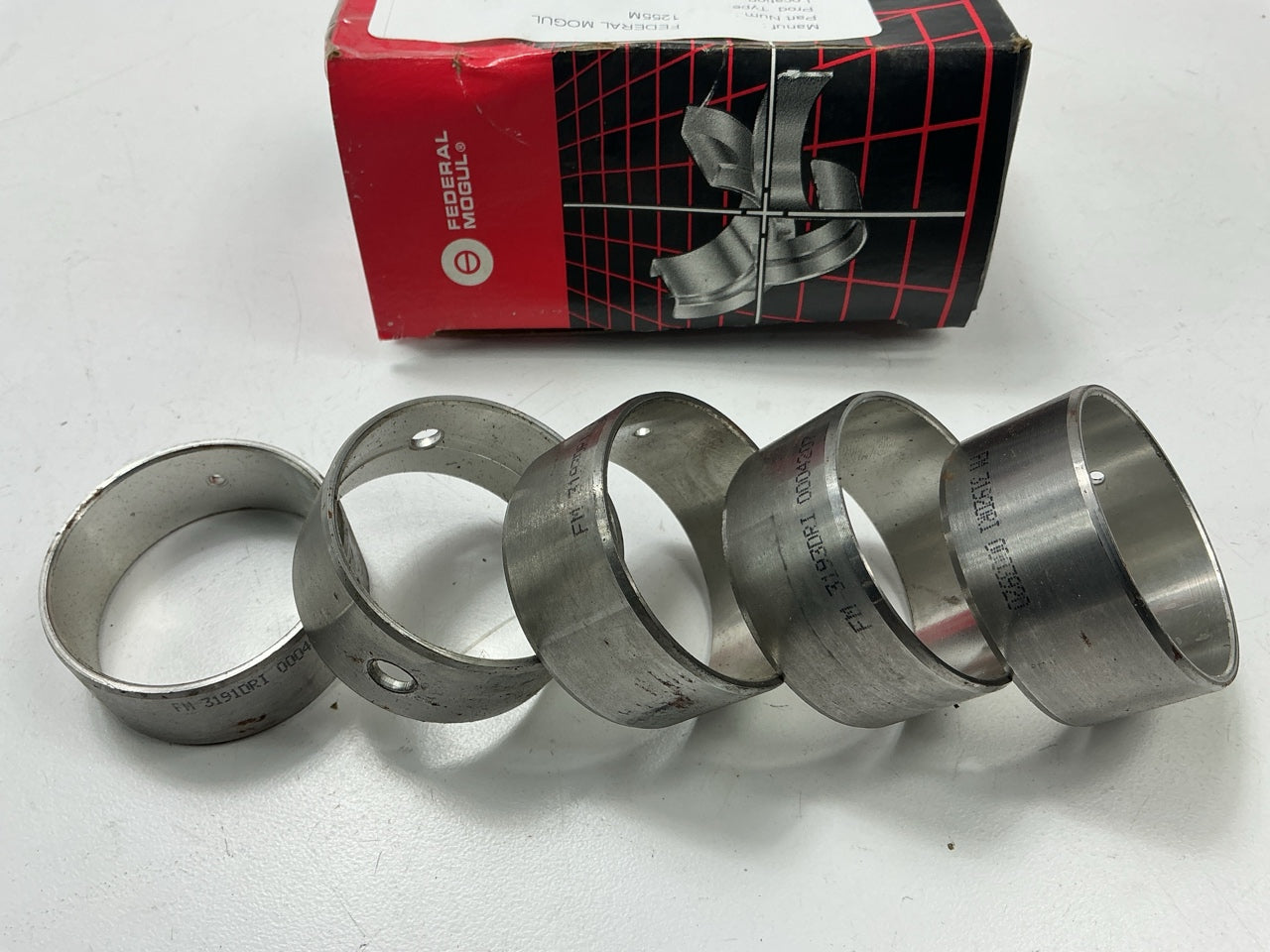 Federal Mogul 1255M Camshaft Bearings For 1965-1966 Chevrolet 366 396 427-V8