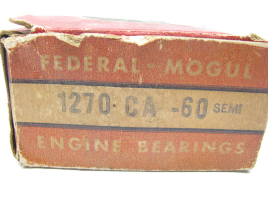 Federal Mogul 1270CA-60 Connecting Rod Bearings .060'' 59-62 IHC 372 406 450 501