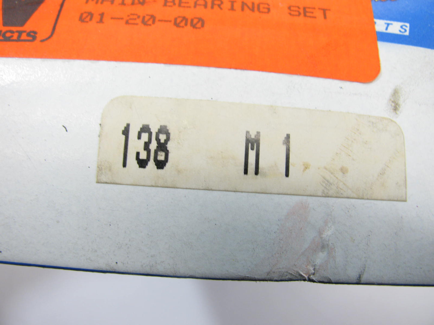 Federal Mogul 138M1 Performance Main Bearings .001'' 1957-67 Chevrolet 283 327-V8