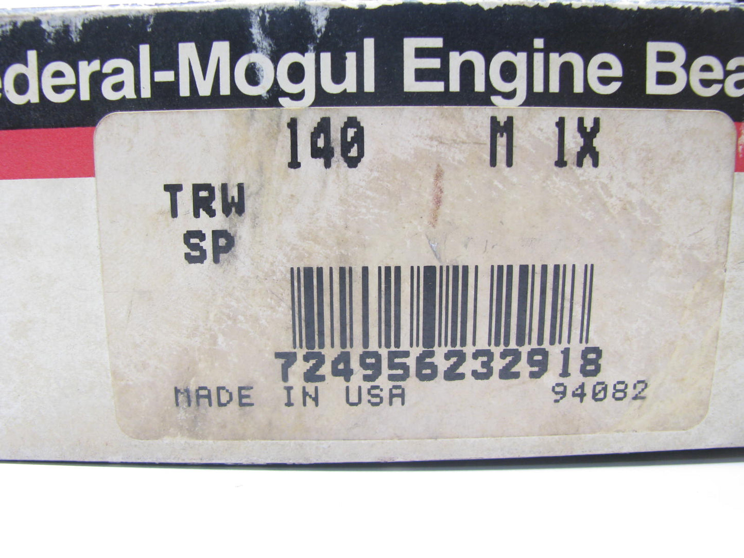 Federal Mogul 140M-1X Engine Main Bearings .001'' OVERSIZE - Chevrolet 400 V8