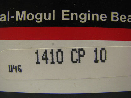 (6) Federal 1410CP10 Connecting Rod Bearings .010'' Continental 513 572 602