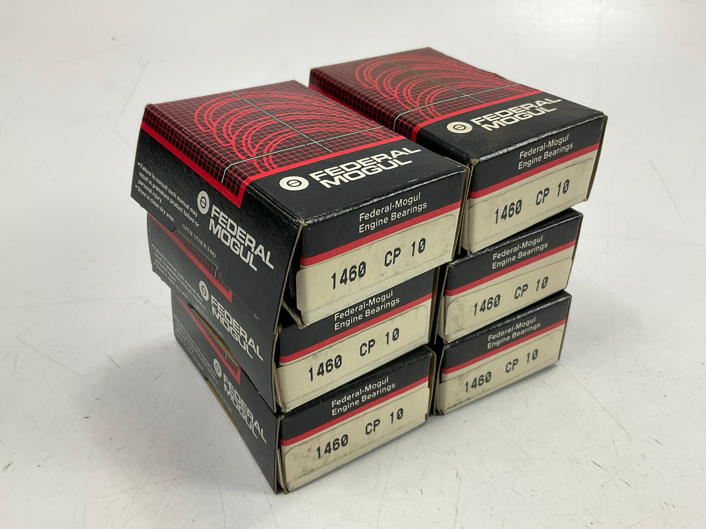 (6) Federal 1460CP-10 Connecting Rod Bearings .010'' For 1987-2002 Dodge 3.9L-V6