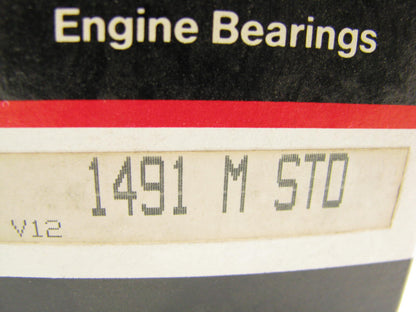 Federal Mogul 1491M Camshaft Bearings - Standard For Model 188 Engine