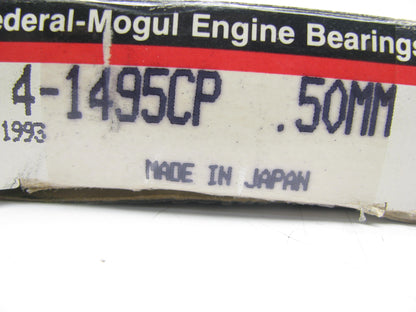 (4) Federal 1495CP-50MM Connecting Rod Bearings .50mm 1983-1996 Honda 1.8L 2.0L