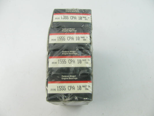 (8) Federal Mogul 1555CPA10 Connecting Rod Bearings .010'' 55-76 Pontiac 326-455