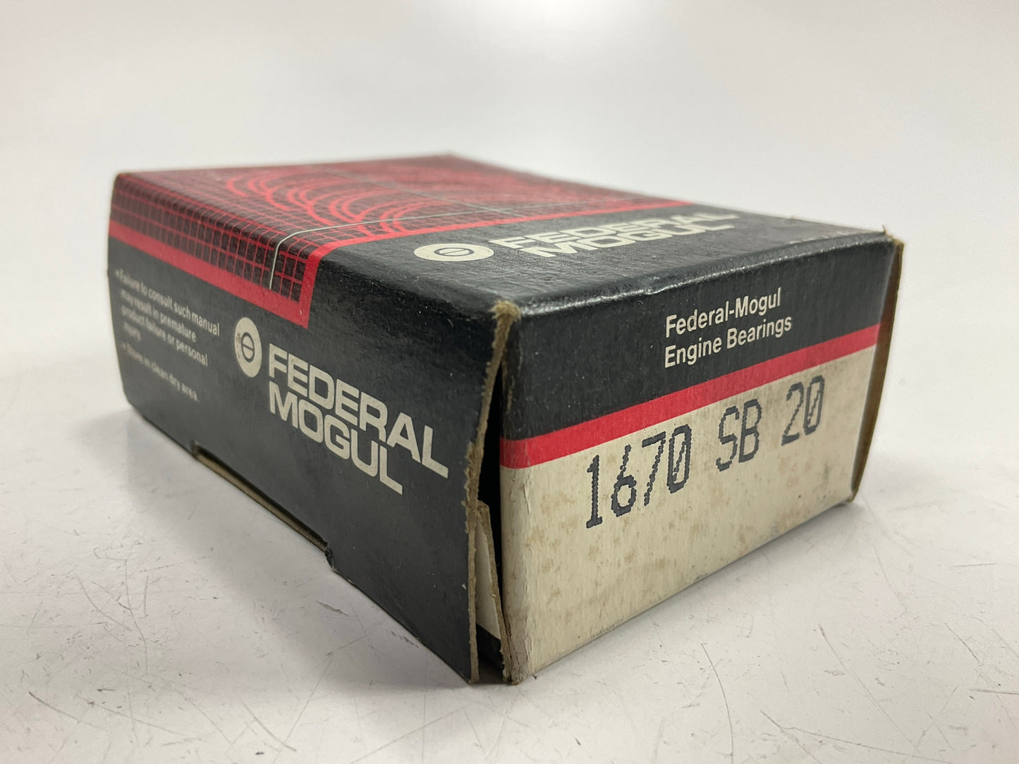 Federal Mogul 1670SB-20 Connecting Rod Bearing .020'' For Continental Z120 120