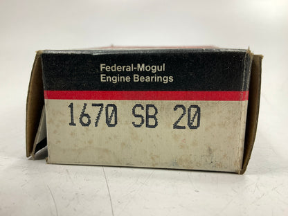 Federal Mogul 1670SB-20 Connecting Rod Bearing .020'' For Continental Z120 120
