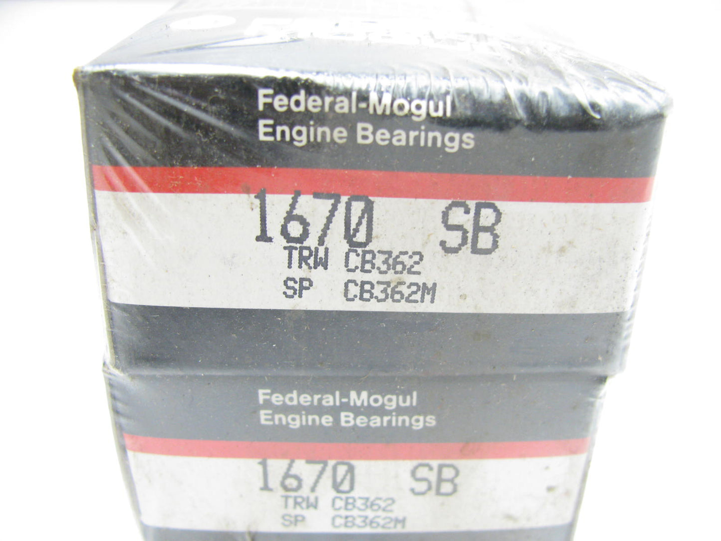 (4) Federal Mogul 1670SB Connecting Rod Bearings - Standard For Continental Z120