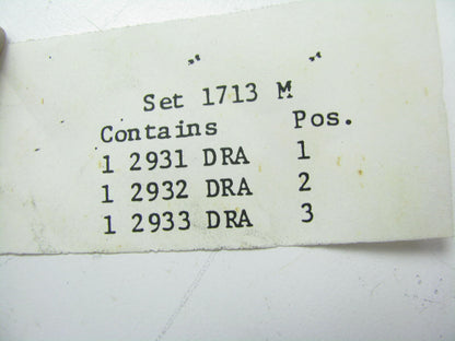 Federal Mogul 1713M-25MM Camshaft Bearings .25mm 1954-79 VW 1.2L 1.3L 1.5L 1.6L