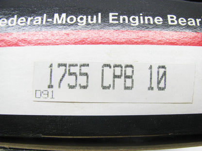 (6) Federal Mogul 1755CPB10 Connecting Rod Bearings .010'' Mack 672 707 EM6