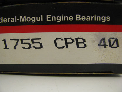 (6) Federal Mogul 1755CPB40 Connecting Rod Bearings .040'' Mack 672 707 EM6