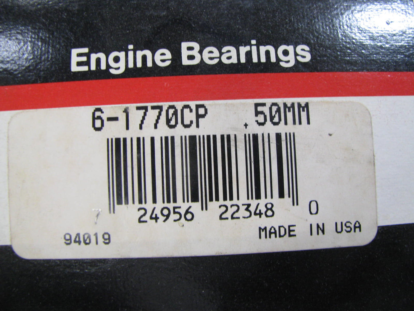 New Federal Mogul 1770CP-50MM Connecting Rod Bearing .50mm Cummins L6 611 10.0L