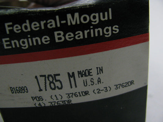 Federal Mogul 1785M Camshaft Bearings - Standard For 1980-1993 GM 2.8L