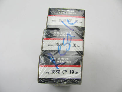 (6) Federal Mogul 1830CP-10 Connecting Rod Bearings .010'' 51-63 Ford 215 223-L6
