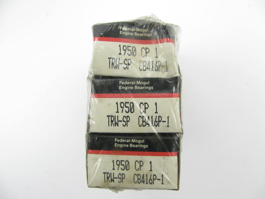 (6) Federal 1950-CP-1 Connecting Rod Bearings .001'' 1953-62 Chevrolet 235 236-L6