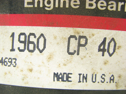 Federal 1960CP Rod Bearing .040'' Cummins H NH NT 448 464 495 672 743 855