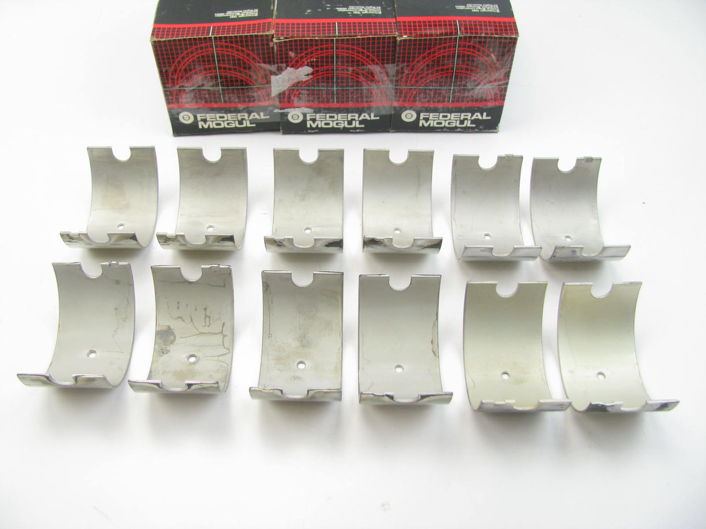 (6) Federal 1960CP10 Rod Bearing .010'' Cummins H NH NT 448 464 495 672 743 855