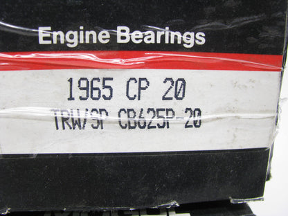 (6) Federal 1965CP20 Connecting Rod Bearings .020'' Cummins 855 N NH NT SMALL CAM