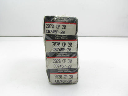 (8) Federal Mogul 2020CP20 Connecting Rod Bearings .020'' 1965-1967 GM 283 327