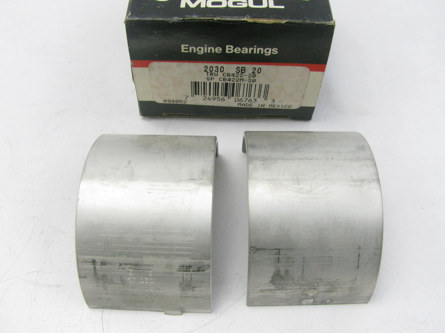Federal Mogul 2030SB20 Connecting Rod Bearing .020'' International 248 264 281