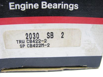 Federal Mogul 2030SB2 Connecting Rod Bearing .002'' International 248 264 281