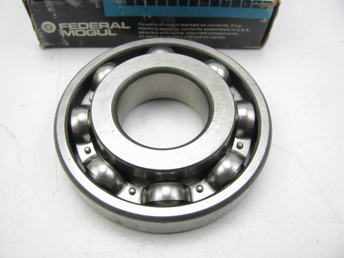 Federal Mogul 206-2 Single Row Ball Bearing - 3.5625'' OD X 2.0625'' ID X 0.7969''