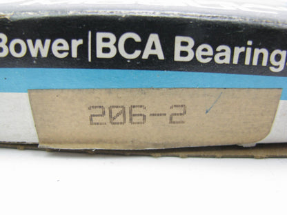 Federal Mogul 206-2 Single Row Ball Bearing - 3.5625'' OD X 2.0625'' ID X 0.7969''