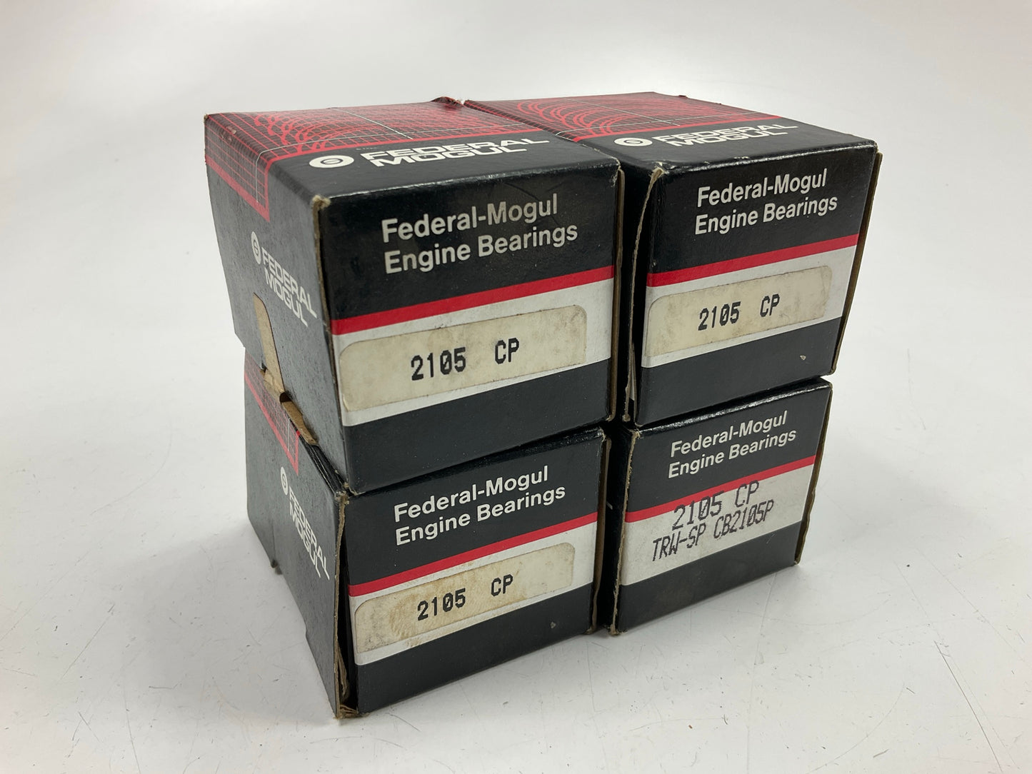 (4) Federal Mogul 2105CP Connecting Rod Bearings STD For IHC 152 164 169 175 174