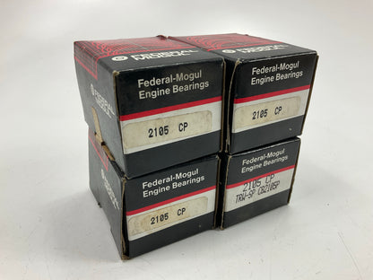 (4) Federal Mogul 2105CP Connecting Rod Bearings STD For IHC 152 164 169 175 174