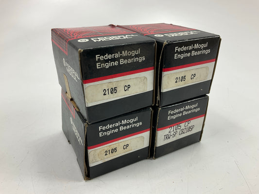 (4) Federal Mogul 2105CP Connecting Rod Bearings STD For IHC 152 164 169 175 174